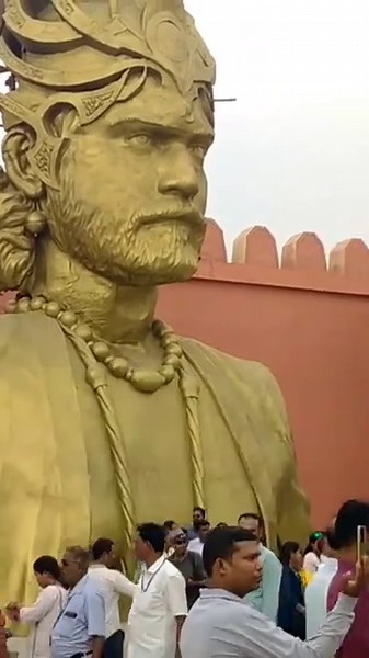 Bahubali setting at ramoji film city#viral #bahubali #shorts #ramojifilmcity #viewsproblem