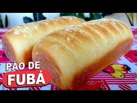 PÃO DE FUBÁ QUE FICA FOFINHO POR VÁRIOS DIAS❗😱 COM INGREDIENTES SIMPLES E SUPER FÁCIL DE FAZER!