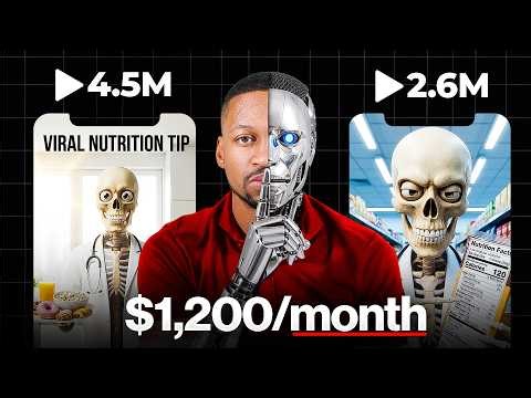 How I Create Viral AI Skeleton Videos for Health Niches ($1,000/mo Offer)
