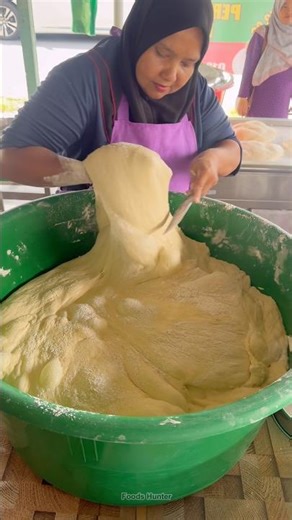 Fried Bread with Spicy Dipping Sauce in Penang, Malaysia