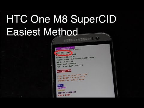 HTC One M8 How To Super CID [Easiest Method]