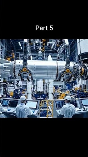 Inside the space rocket factory 🚀: part 5 #howitsmade#rocketengineering #spacetechnology