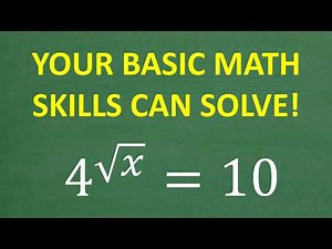Looks Advanced… But Basic Math Solves This Too!