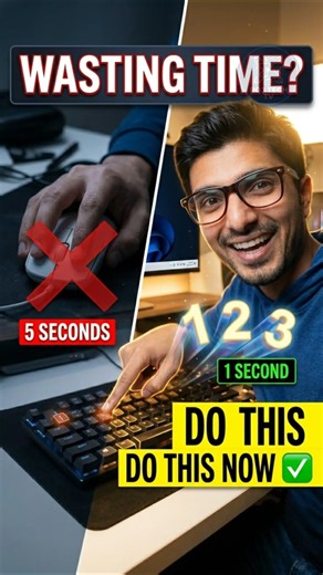 Stop Clicking Your Taskbar! (The Windows Secret) #windows