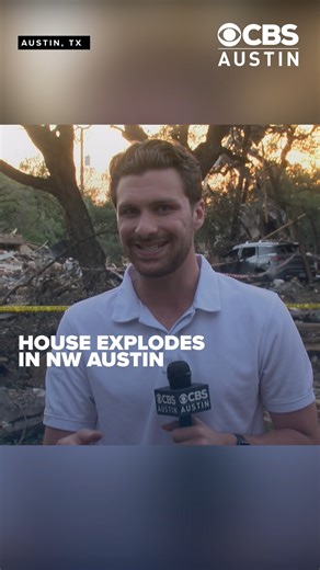House explosion in NW Austin leaves multiple people injured and homes damaged Story: https://cbsaustin.com/news/local/afd-and-atcems-responding-to-report-of-house-collapsing-in-nw-austin | CBS Austin