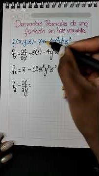 Partial derivatives of a function in three variables f(x,y,z)=xz-4x³y²z³ | ∂f/∂x, ∂f/∂y and ∂f/∂z