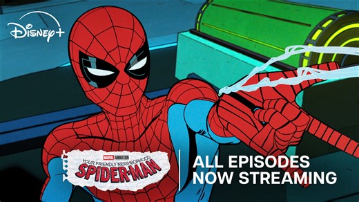128K views · 3.5K reactions | See you in the neighborhood  All 10 episodes of #YourFriendlyNeighborhoodSpiderMan are now streaming only on Disney+. | Spider-Man | Facebook