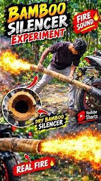 POWERFUL DESI DRIED BAMBOO EXHAUST #EXHAUST #Dried Bamboo #funnycomedy #memes ‪@SAHANAMAJ180‬