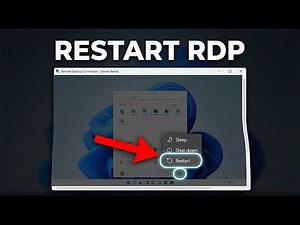 How to Restart Remote Desktop Services in Windows (Fix RDP Without Reboot)