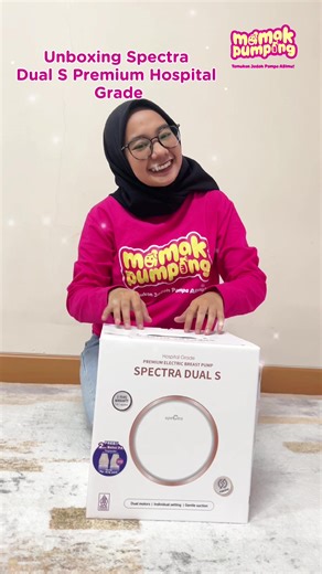 ✨ UNBOXING SPECTRA DUAL S PREMIUM ✨ ✔️ Dual pump → lebih hemat waktu ✔️ Hisapan kuat tapi tetap lembut ✔️ Dipakai pumping lama, tetap nyaman Fix, pumping jadi lebih sat set tanpa drama ala mamak💪🍼 Masih ragu pilih pompa yang cocok? Konsultasi sekarang, GRATIS! 📲 0819-3600-0006 atau klik link di bio!😊 Temukan Jodoh Pompa ASImu👩‍🍼 Steril, Hemat, dan Praktis!🩷 #Mamakpumping #sewapompaASI #temukanjodohpompaasimu #rentalpompaASI #spectraduals