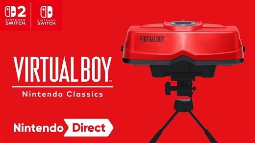 Virtual Boy Nintendo Classics Nintendo Direct 9.12.2025