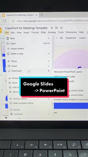 Google Slides ➡️ Interactive PowerPoint #googleslides #powerpointhacks