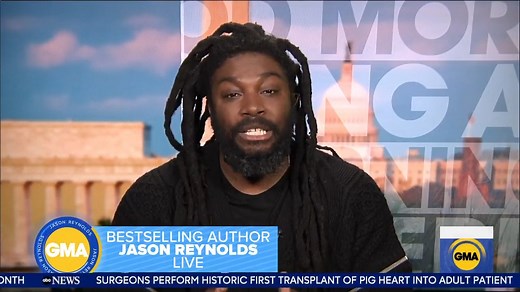3.5K views · 55 reactions | New York Times best-selling and award-winning author Jason Reynolds' new project, "Ain't Burned All the Bright," looks at the experience of being Black in America. https://gma.abc/3zMw6Wm | Good Morning America | Facebook