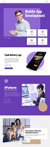Quality app development - HTML Template by Nicepage