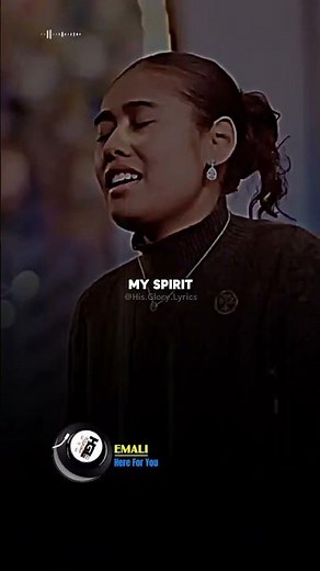 Here for you - Emali #music #foryou #fyp #worship #jesus #hillsong #lyrics #hisglorylyrics #praise