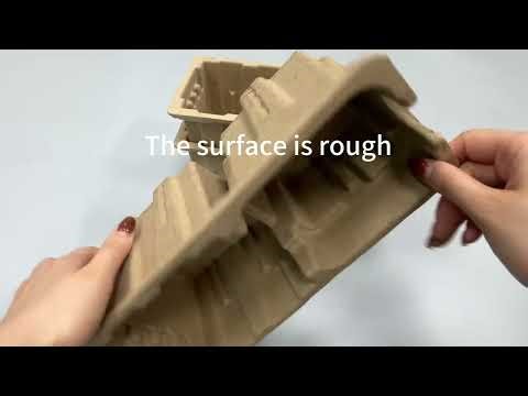 Sustainable Electronics Supplier Dry-Press Recycled Pulp Packaging