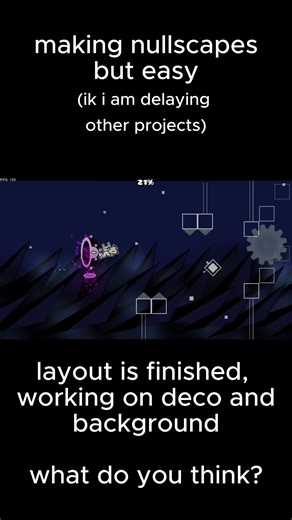 NULLSCAPES REMAKE BY ME???? #geometrydash #gdupdate #gdcommunity