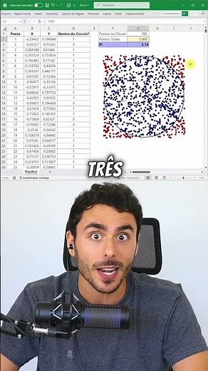 AMAZING: The Value of Pi Calculated Without a Formula in Excel! #EXCEL #excelhacks #tips