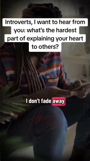 Introverts Will Feel Every Word of This Song… #havanibleu #introvert