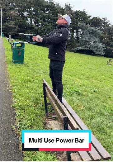 Multi-Use Adjustable Power Bar for Home Workouts