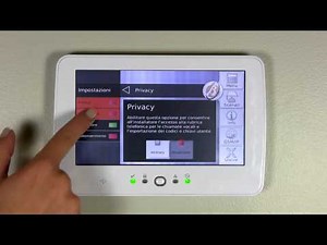 Bentel Security - M-Touch Overview [Italiano]