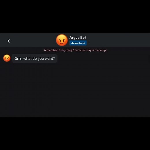 making fun of AI chatbot #aichat #aibot #chatbot #characteraifunny #funchat