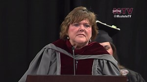 MSU Alumni National President Terri Russell ‘84 congratulates and welcomes the newest Bulldog graduates. 🎓 🎥 MSU TV Center | Mississippi State Alumni Association