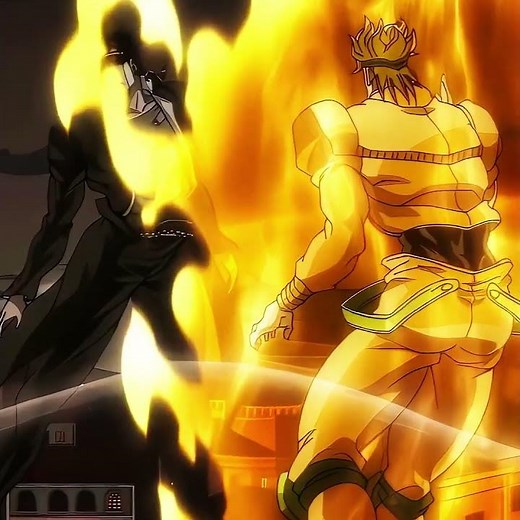 Jotaro vs Dio 4k60fps #jojobizarreadventure #jojo #jotaro #dio #diobrando