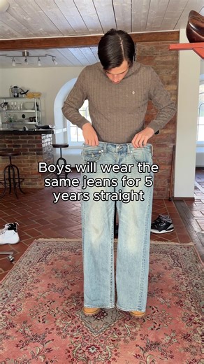 Discover the Versatility of Raw Denim Jeans with Hip Adjuster