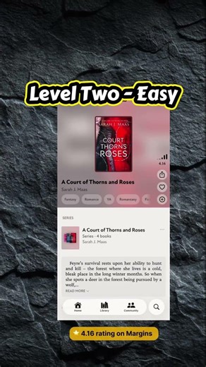 Fantasy Book Difficulty Levels #education #books #bookrecommendations #margins #udsyc