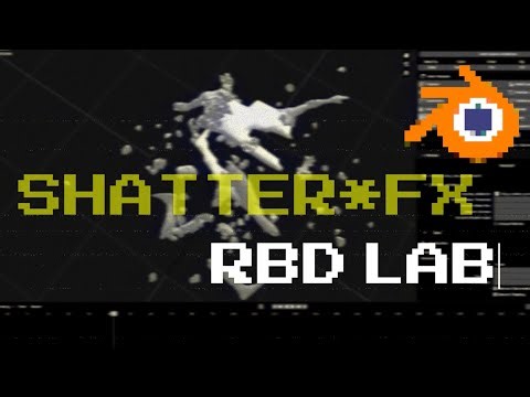 Recreating UFC KO - FX Shatter - Blender RBD Lab Tutorial