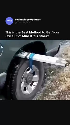 Tech and Inovation by DOC | This is the best method to get your stock car out of mud — no mods, no towing, just smart technique. When wheels spin, traction dies. The... | Instagram