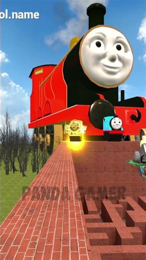 TURNING INTO GOLD ALL SIZE CARS LIGHTNING MCQUEEN THOMAS THE TRAIN TEAM BIG MAZE Garry's Mod