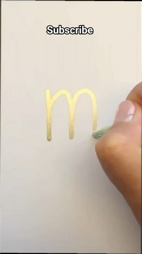 very easy drawing with letter M 🤘 #art #drawing #shorts #vairal #trending #shortsfeed #diy #hand #m