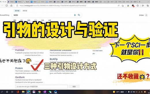 超详细的qPCR引物设计与验证教程