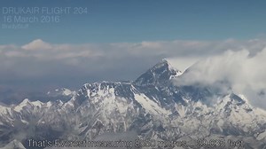 Watch: Mount Everest Fly By On Passenger Jet