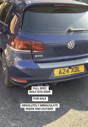 VolksWagen Golf GTD MK6 2009 2.0 💙 165k - Full Service History Next MOT May 2026 2 Keys Hpi clear.. Run and drives immaculate without any issues. Bodywork & interior good mint condition.. minor scratches and stone chip outside doesn't affect the car. Stagel remap - EGR Delete DPF delete Gearbox service done 150k, cambelt waterpump done 135k. Fuel pump done 151k. Fuel pressure sensor 151k. Full Service Done 159k. 4 new glow plug done 155k. 4 good tyres all round. Full loaded spec Volkswagen GTD 