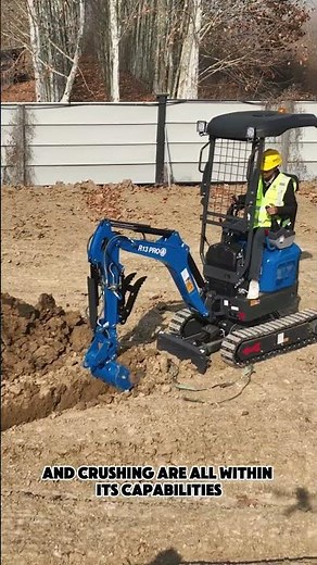 Unbelievable Price! 💰 RIPPA R13 Mini Excavator: Trenching, Crushing & More #rippa #miniexcavator