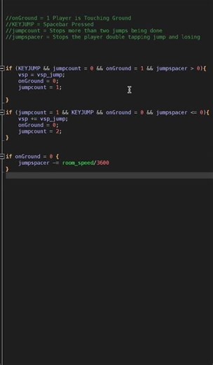 How To: Simple double jump in Game Maker Studio - essential for platformers #doublejump #essential