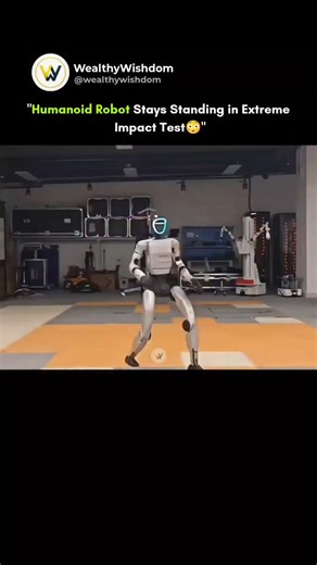 Wealth | Finance | Tech on Instagram: "Next-level engineering! 🤖💥 Chinese researchers are pushing the boundaries of humanoid robotics with intense durability tests. Thanks to its groundbreaking fall-resistance algorithm, this robot can withstand heavy impacts, recover instantly, and maintain perfect balance. This breakthrough highlights just how far robotics has come in resilience and stability. But here’s the big question: how will we use robots this tough? For dangerous jobs, rescue missions