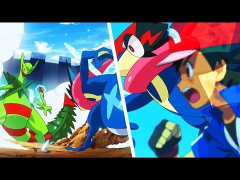 Greninja vs Mega Sceptile [AMV]