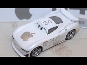 Disney Cars 3 J.P. Drive Next-Gen Apple (Piston Cup Racer #84) Custom