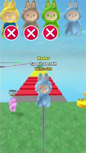 Lbubu Running Obby-Roblox 🤯Challenge ⚡️#roblox #speedruning