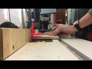 Box Lid - Cut a Rabbet on the Router Table