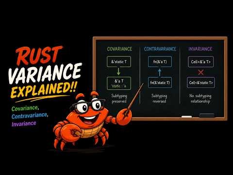 Rust Subtyping & Variance Explained (Covariant, Contravariant, Invariant)