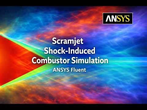SCRAMJET Combustor CFD | Shock-Induced Supersonic Flow Simulation | ANSYS Fluent