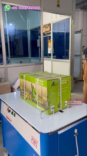 Top-Quality Automatic Box Strapping Machine – Upgrade Your Packaging| Strap More Faster| Contact Us