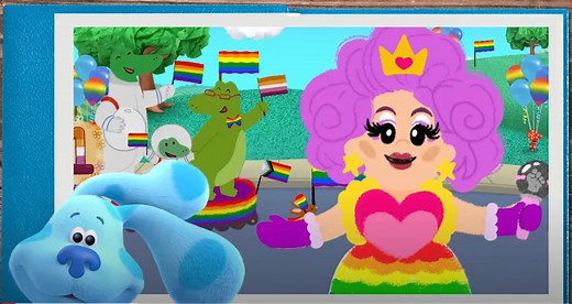 ‘Blue’s Clues’ rings in Pride month in new sing-along, starring drag queen Nina West, celebrating LGBTQ families