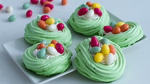 Easter Meringue Nests