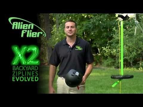Alien Flier 2016 X2 Zip Line Kit Installation